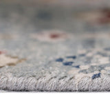 Amer Bristol BRS-8 Ice Blue / Midnight Blue area rug - profile view