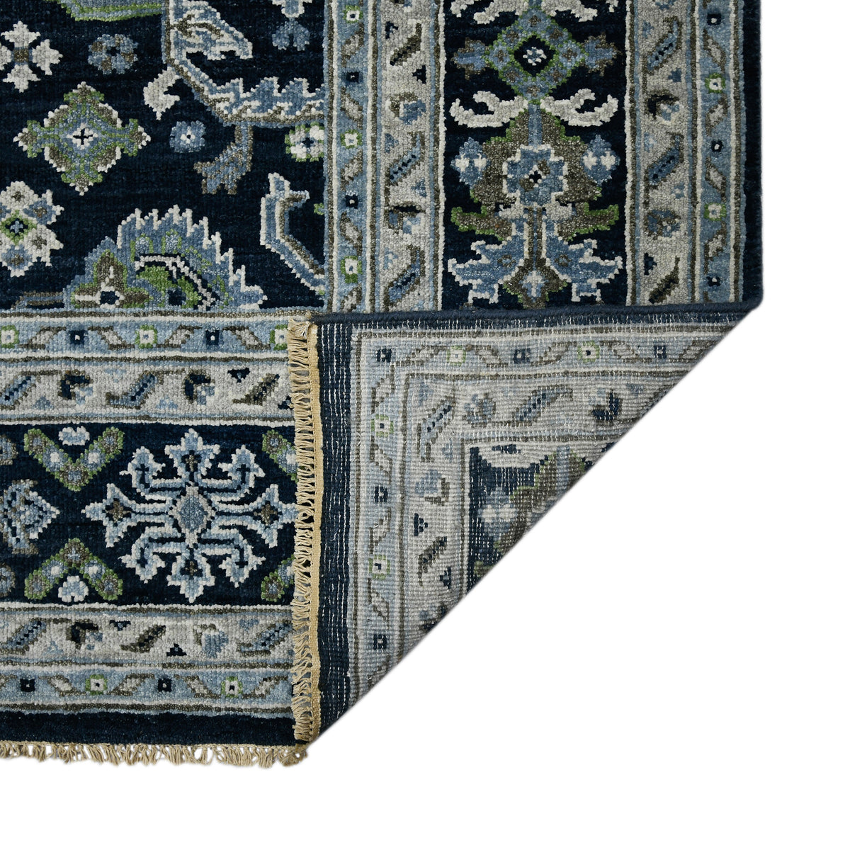Amer Bristol BRS-9 Blue Sapphire area rug - back view
