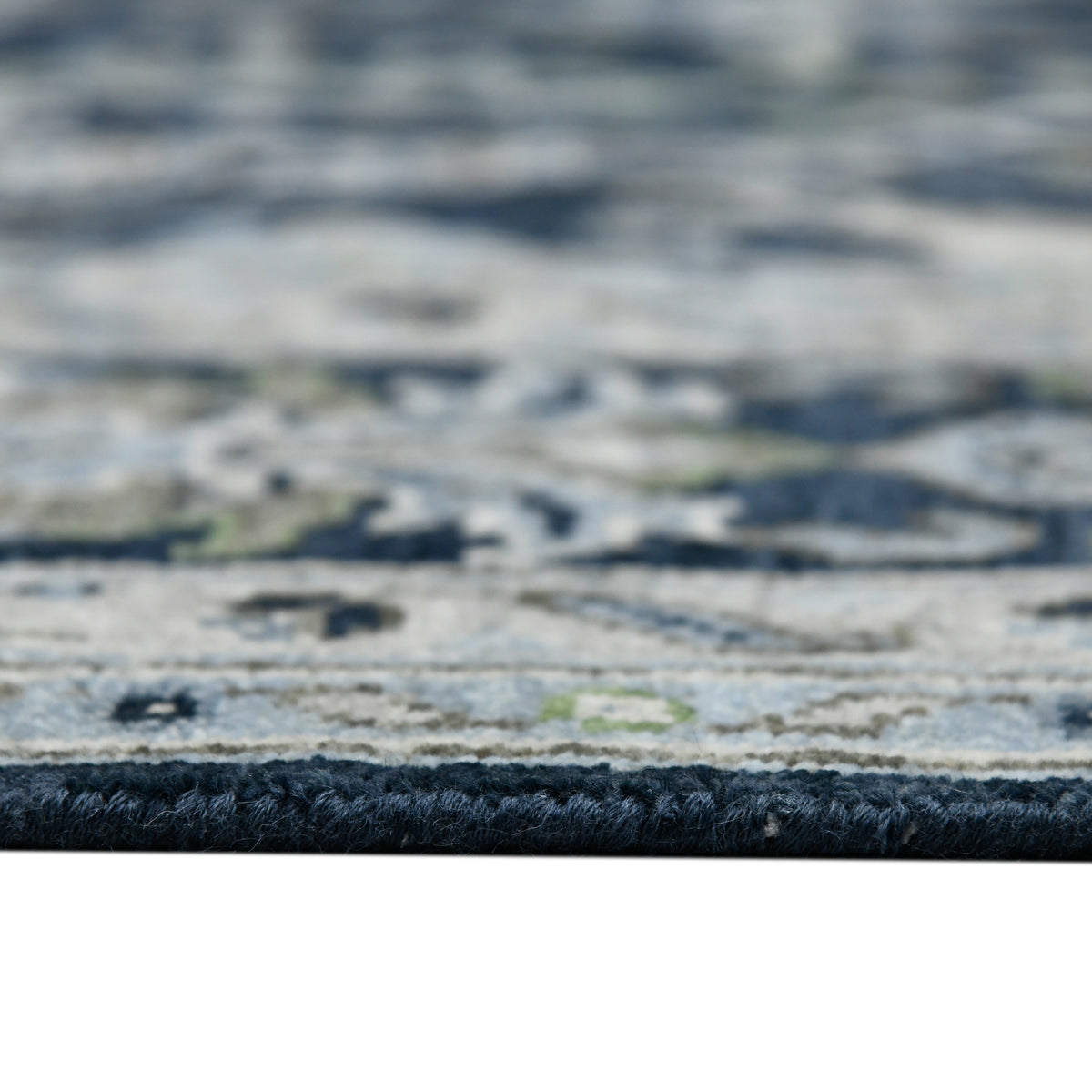 Amer Bristol BRS-9 Blue Sapphire area rug - profile view