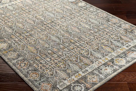 Surya Bitlis Bsi-2304 Black, Silver Gray, Tan, Beige, Gray Rug.