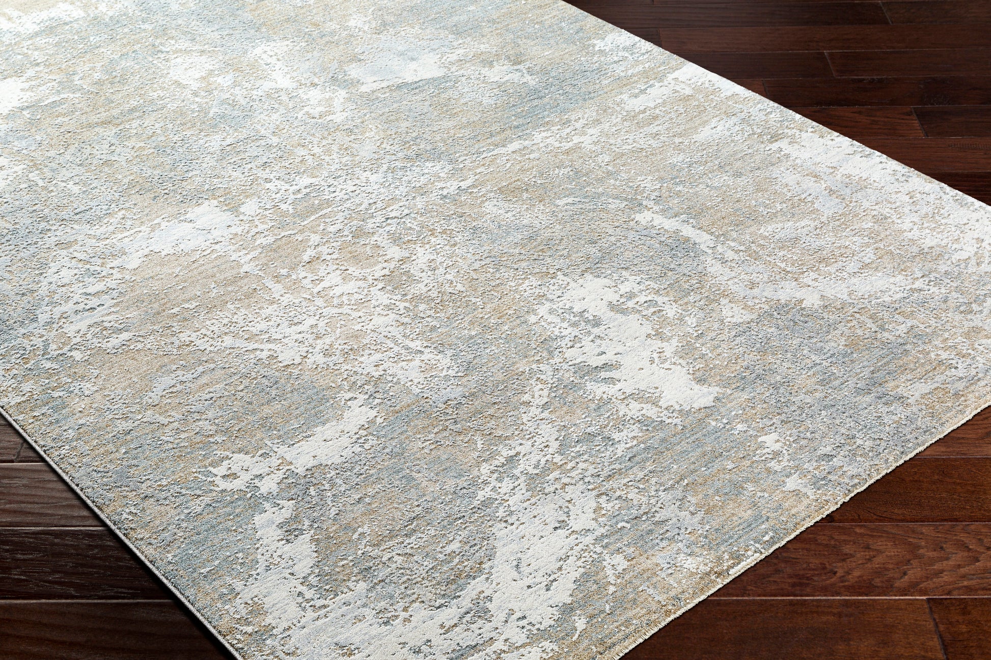 Surya Brunswick Bwk-2334 Taupe, Blue, Light Slate, Cream, Gray, Olive Area Rug