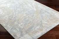 Surya Brunswick Bwk-2336 Cream, Taupe, Tan, Light Slate, Blue, Gray Area Rug