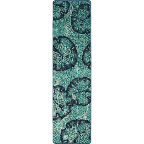 American Dakota Beach Money Aqua Rug