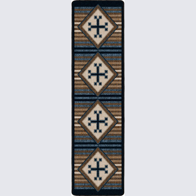 American Dakota Bison Creek Black and Russet Rug