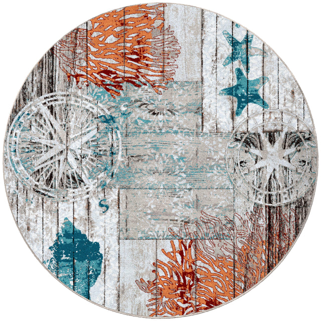 American Dakota Boardwalk Multi Rug