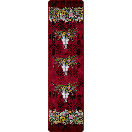 American Dakota Briscoe Red Rug