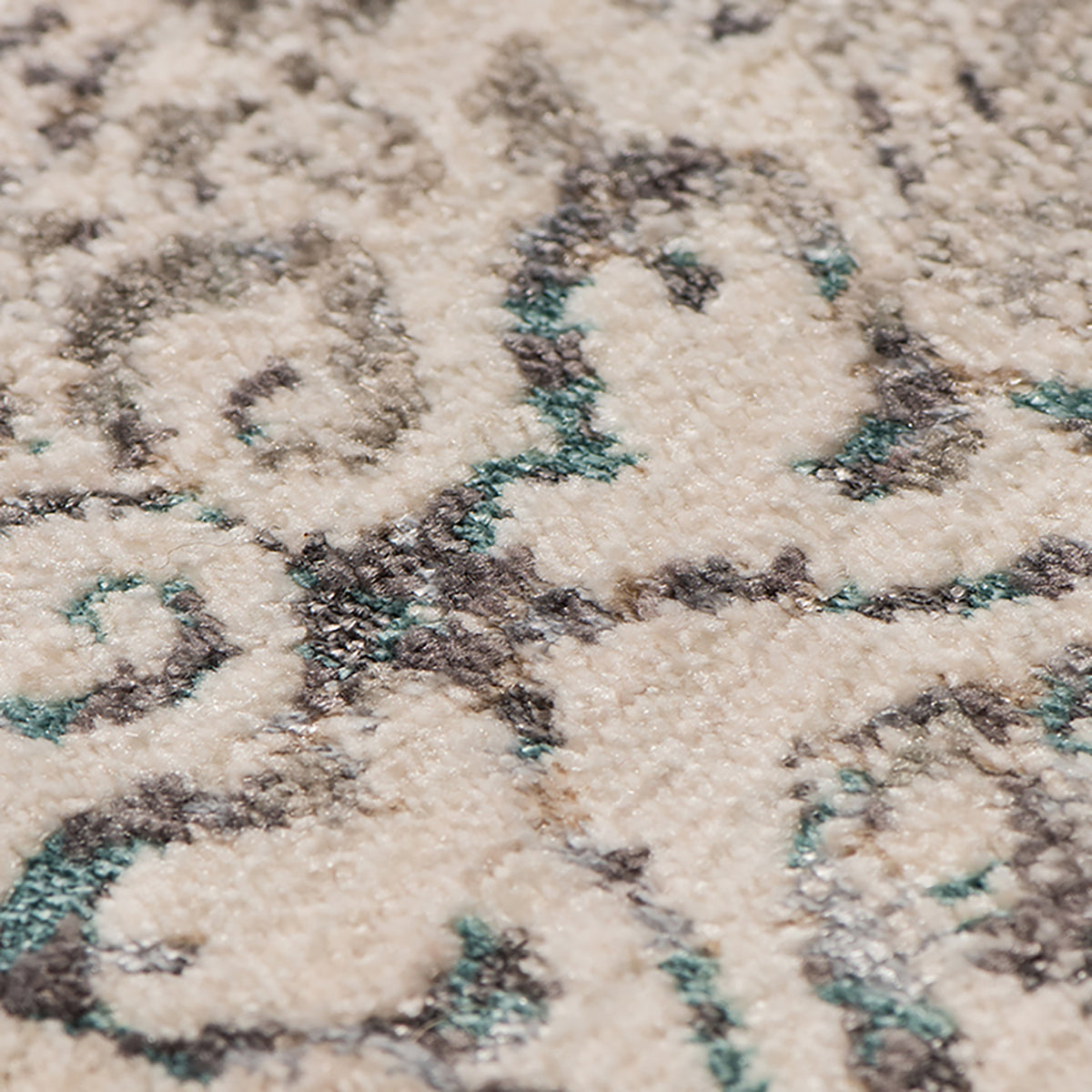 Amer Cambridge CAM-2 Aqua Blue area rug - close-up view