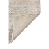 Amer Cambridge CAM-32 Aqua Blue area rug - back view