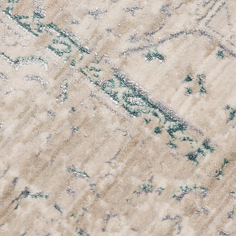 Amer Cambridge CAM-32 Aqua Blue area rug - close-up view