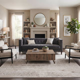 Amer Cambridge CAM-33 Platinum area rug - lifestyle view