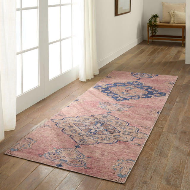 Jaipur Canteena CAN04 Pink Powerloomed Rug