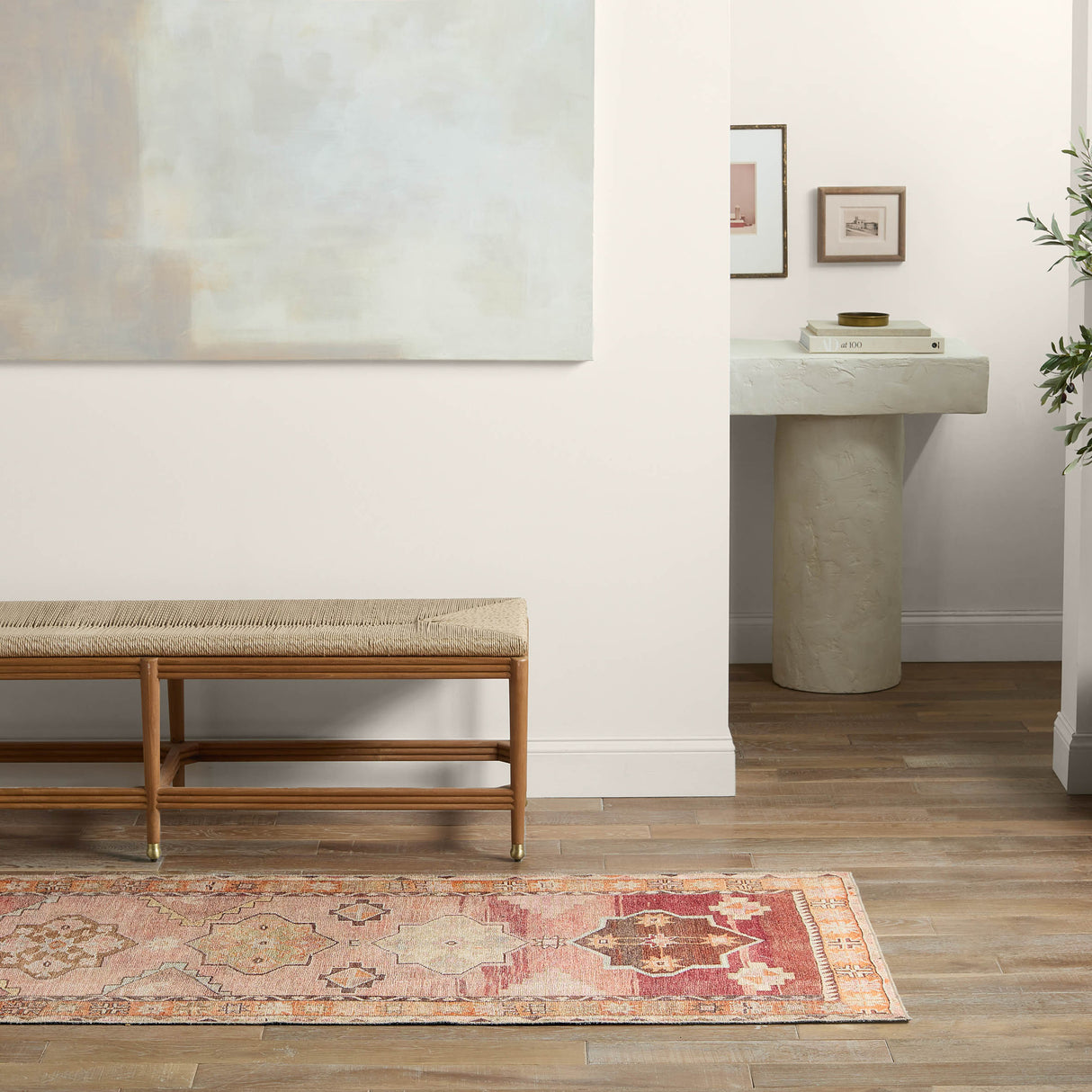 Jaipur Canteena CAN05 Orange Powerloomed Rug