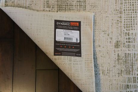 Dynamic Rugs Canyon 15471 Power Loomed Modern Grey/Dark Grey Rug