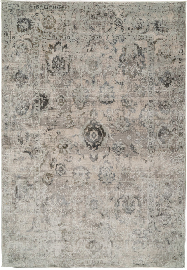 Dynamic Rugs Castilla 3530 Ivory / Grey Rugs - rectangular rug view