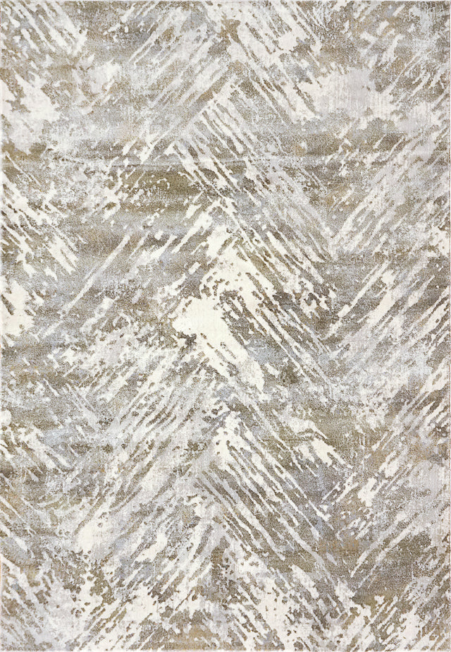 Dynamic Rugs Castilla 3537 Cream / Grey Rugs - rectangular rug view