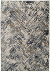 Dynamic Rugs Castilla 3537 Grey / Blue Rugs - rectangular rug view