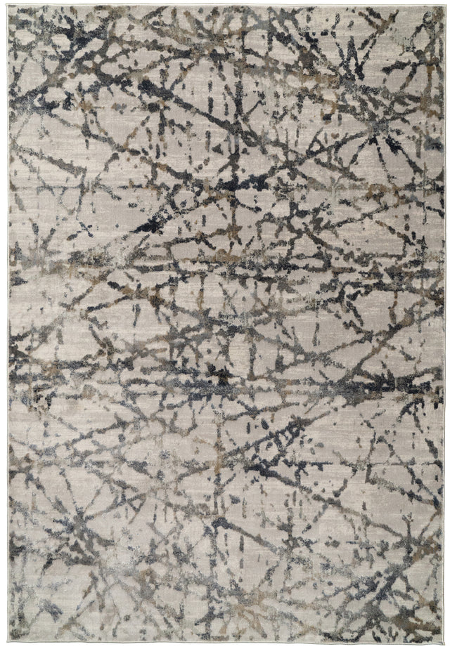 Dynamic Rugs Castilla 3638 Grey / Multi Rugs - rectangular rug view