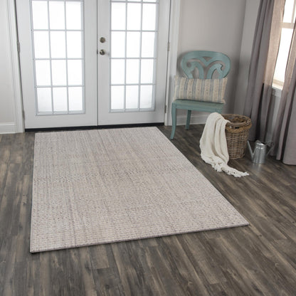 Rizzy Cable Cba698 Gray Area Rug