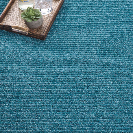 Safavieh Cabana Cbn634K Turquoise/Ivory Rug.