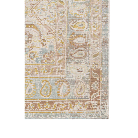 Amer Century CEN-11 Gray / Ivory area rug - corner view
