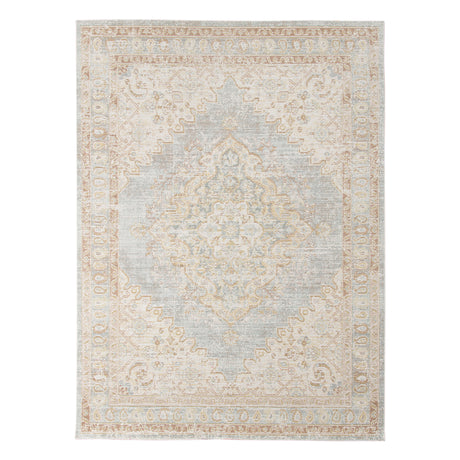 Amer Century CEN-11 Gray / Ivory area rug - product view
