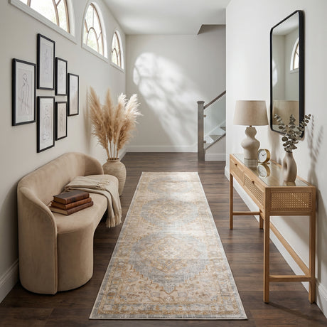 Amer Century CEN-11 Gray / Ivory area rug - lifestyle view