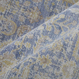 Amer Century CEN-6 Lavender / Ivory area rug - color swatch view