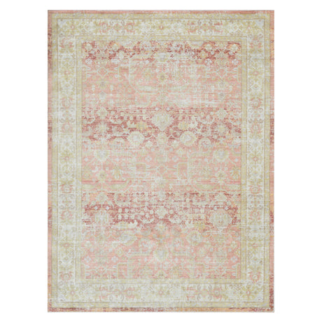 Amer Century CEN-8 Salmon Pink / Ivory area rug - product view