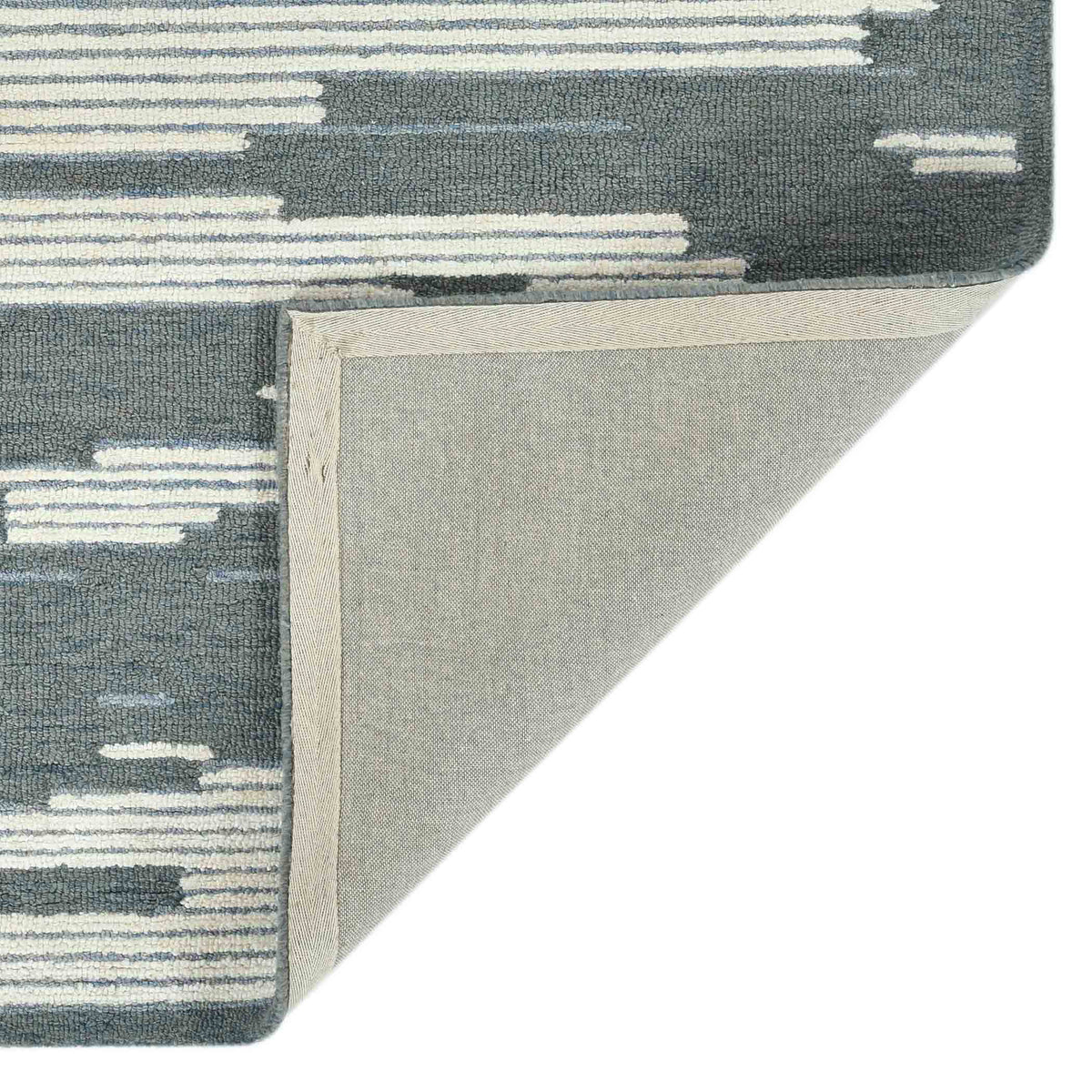 Amer Chicago CHI-3 Blue area rug - back view