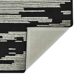 Amer Chicago CHI-6 Ebony area rug - back view