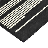 Amer Chicago CHI-6 Ebony area rug - corner view