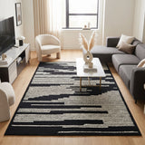 Amer Chicago CHI-6 Ebony area rug - lifestyle view