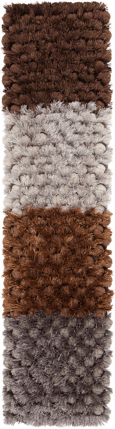 Chandra Cinzia Cin35201 Silver Rug - sample color blanket