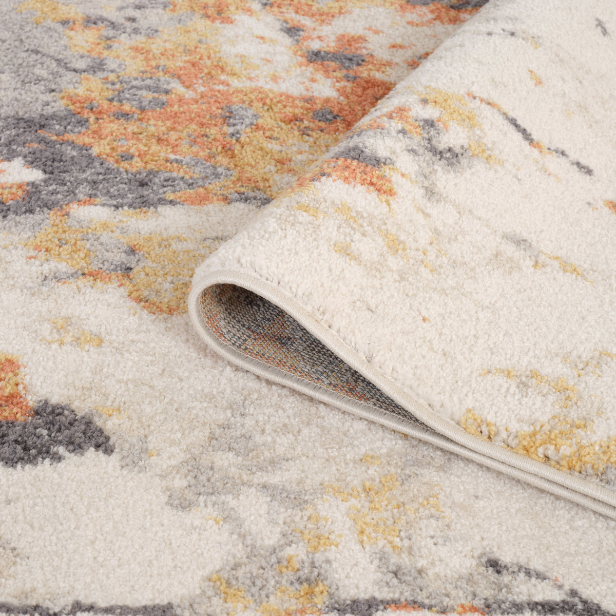 Amer Clifton CLF-6 Ivory area rug - rolled view