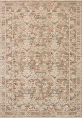 Loloi Clarisse CLS-01 Traditional Power Loomed Grey, Multi Rug