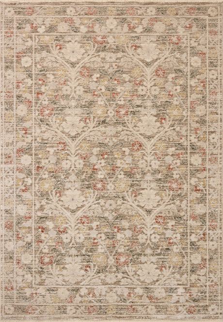 Loloi Clarisse CLS-01 Traditional Power Loomed Grey, Multi Rug