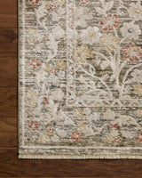 Loloi Clarisse CLS-05 Traditional Power Loomed Olive, Multi Rug