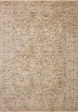 Loloi Clarisse CLS-07 Traditional Power Loomed Natural, Granite Rug
