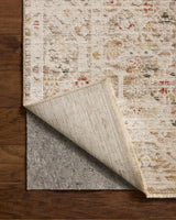 Loloi Clarisse CLS-08 Traditional Power Loomed Natural, Multi Rug