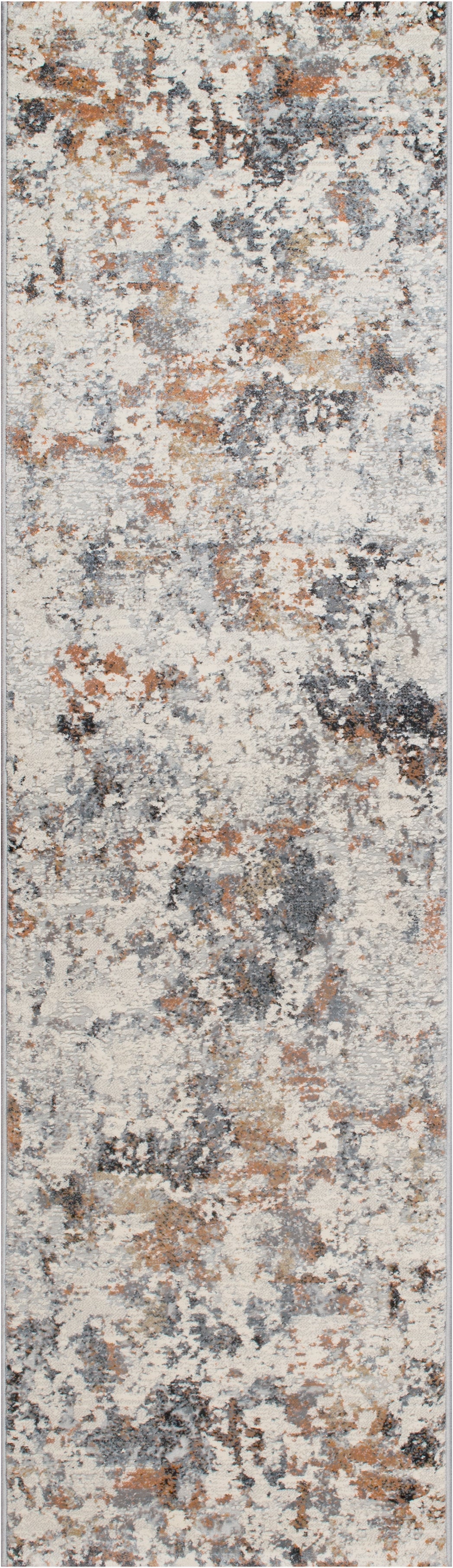 Dynamic Rugs Couture 52023 Ivory/Copper Rugs - runner view