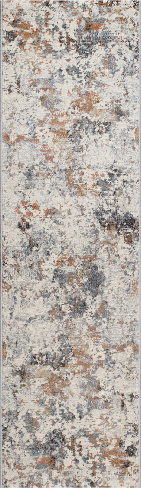 Dynamic Rugs Couture 52023 Ivory/Copper Rugs - runner view
