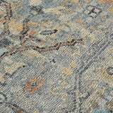 Amer Craft CRA-5 Blue area rug - close-up view