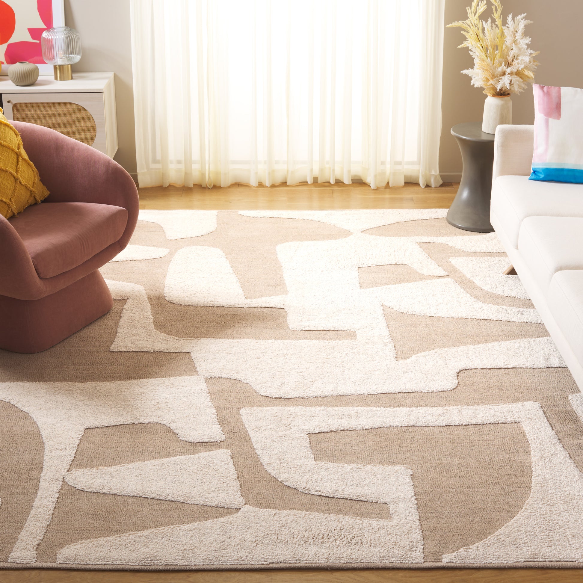 Safavieh Casablanca Csb790B Beige/Ivory Area Rug