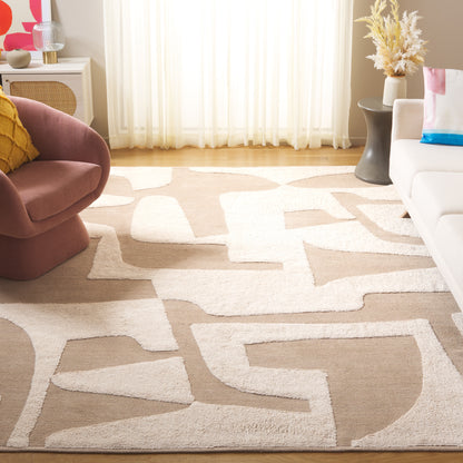 Safavieh Casablanca Csb790B Beige/Ivory Area Rug