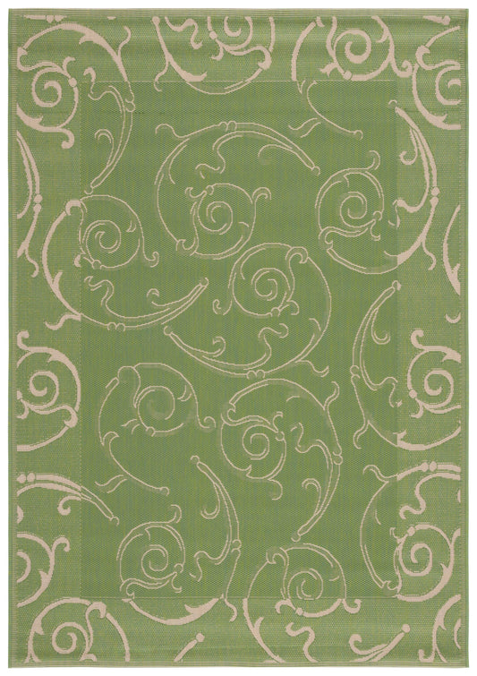 Safavieh Courtyard cy2665-1e06 Olive / Natural Rugs