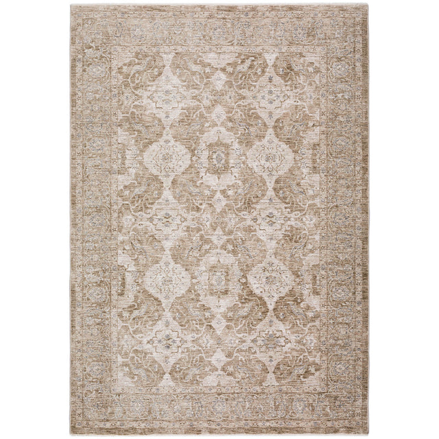 Dalyn Cyprus CY5 Machine Made Traditional Brown Rug