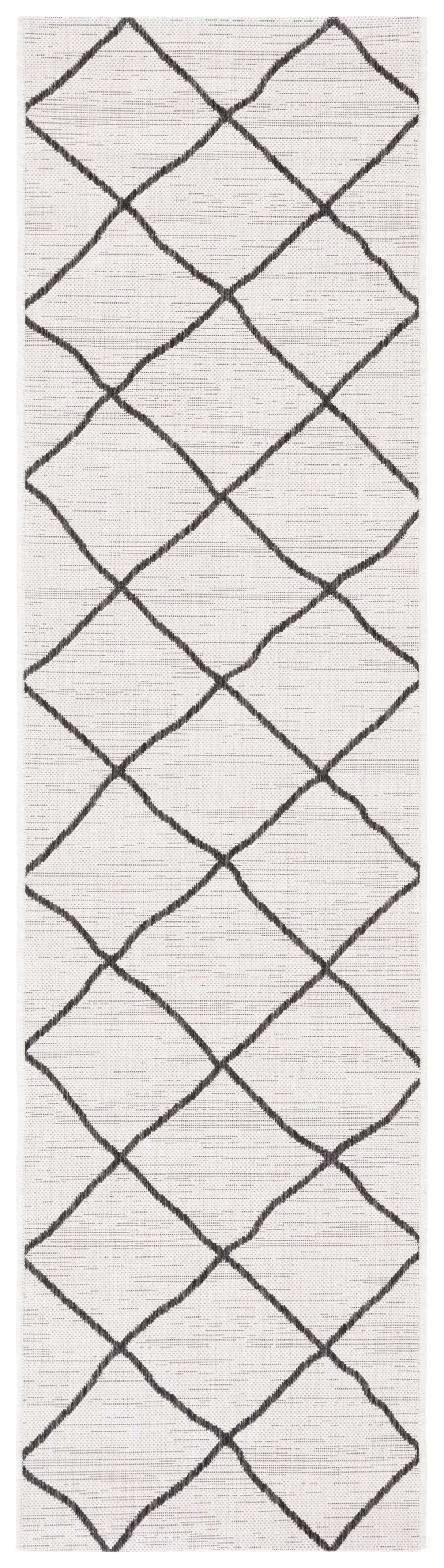 Safavieh Courtyard Cy8635-53712 Ivory/Black Rug.