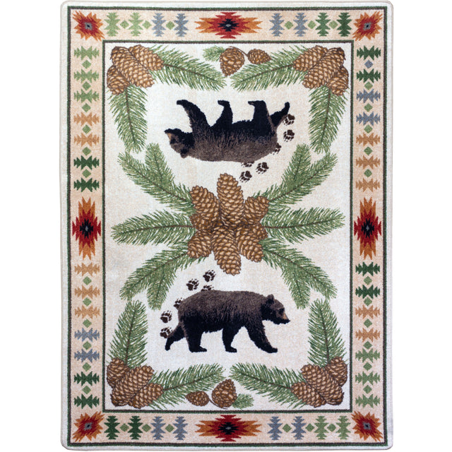 American Dakota Camp Woodhaven OKA Natural Rug