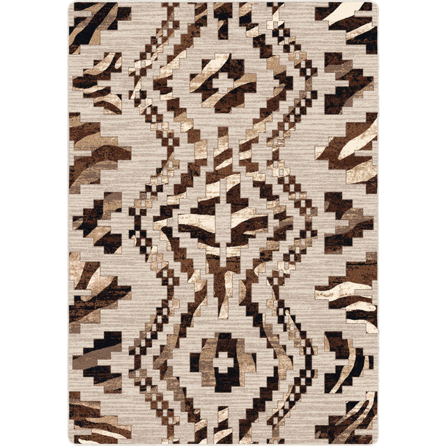 American Dakota Curio Zebra Natural Rug