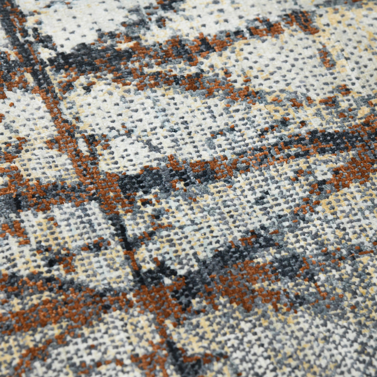 Amer Dazzle DAZ-164 Dark Gray area rug - close-up view